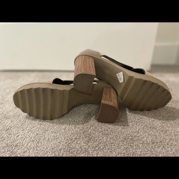 Brand new Hispanitas beige heeled sandals - size 7.5 - Picture 3 of 4